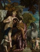Paolo  Veronese Mars and Venus United by Love France oil painting artist